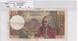 FRANCIA 10 FRANCS 1970 P 147C - 10 F 1963-1973 ''Voltaire''