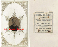 Ferrotype Femme-portraits Bijou Fait En 4 Positions Par Estabrooke's  Photographie Américaine-Bld Saint Martin Paris - Anciennes (Av. 1900)