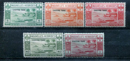 NOUVELLES-HEBRIDES - Y&T Taxe N° 11-15 * - Timbres-taxe