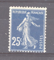 0ob  0607  -  France  :  Yv  140  *  Type IA - 1906-38 Sower - Cameo