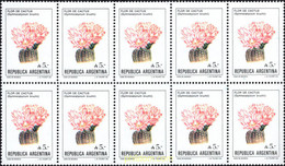 688943 MNH ARGENTINA 1987 FLOR DE CACTUS - Used Stamps