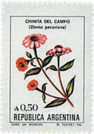 354070 MNH ARGENTINA 1985 FLORES - Gebruikt