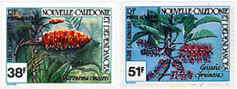 94950 MNH NUEVA CALEDONIA 1981 FLORES - Gebraucht