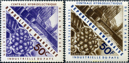 340409 MNH RUANDA 1967 ELECTRIFICACION INDUSTRIAL DEL PAIS - 1962-1969