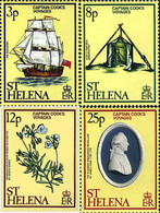 95534 MNH SANTA ELENA 1979 BICENTENARIO DE LAS EXPEDICIONES DEL CAPITAN COOK - Sainte-Hélène