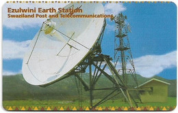 Swaziland - Swazitelecom - Earth Station, Chip Solaic 03, Exp.03.2001, 10E, Used - Swasiland