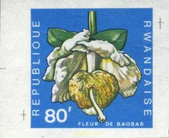 221366 MNH RUANDA 1968 FLORES TROPICALES - 1962-1969