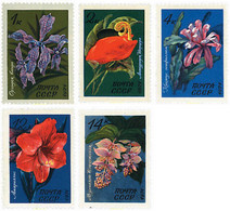 92543 MNH UNION SOVIETICA 1971 FLORES DEL JARDIN BOTANICO - Collezioni