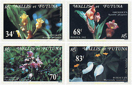 92971 MNH WALLIS Y FUTUNA 1982 ORQUIDEAS - Oblitérés