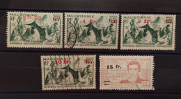 MAURITANIE N° YVERT 133/37 OBLITERE - Used Stamps