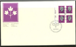 Canada FDC 1982 - Lettres & Documents