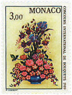 96968 MNH MONACO 1988 22 CONCURSO INTERNACIONAL DE RAMOS DE FLORES - Other & Unclassified