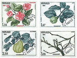 96953 MNH MONACO 1984 LAS CUATRO ESTACIONES DEL MEMBRILLO - Sonstige & Ohne Zuordnung