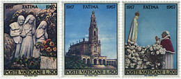 214257 MNH VATICANO 1967 50 ANIVERSARIO DE LAS APARICIONES DE FATIMA - Gebraucht