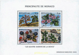 97047 MNH MONACO 1996 LAS CUATRO ESTACIONES DE LA ZARZAMORA - Sonstige & Ohne Zuordnung