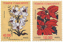 92378 MNH TURQUIA 1997 FLORES - Collections, Lots & Séries
