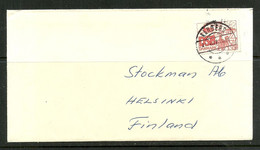 DENMARK 1972 Commercial Cover To Finland O Randers Mi 523 As Single - Brieven En Documenten