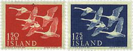 216611 HINGED ISLANDIA 1956 DIA DE LOS PAISES NORDICOS - Collections, Lots & Séries