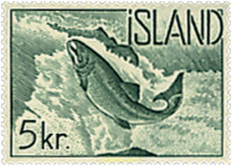 593381 HINGED ISLANDIA 1959 FAUNA - Collezioni & Lotti