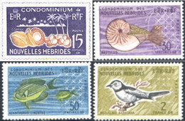 263022 MNH NUEVAS HEBRIDAS 1963 FLORA Y FAUNA - Collezioni & Lotti