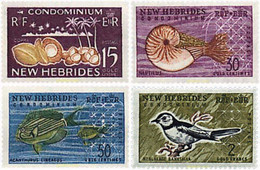 584595 MNH NUEVAS HEBRIDAS 1963 FLORA Y FAUNA - Colecciones & Series