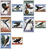 31812 MNH RUANDA 1967 AVES - 1962-1969