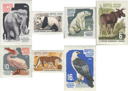 20760 MNH UNION SOVIETICA 1964 CENTENARIO DEL JARDIN ZOOLOGICO DE MOSCU - Collections