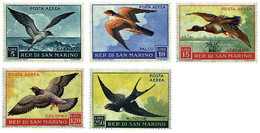 31819 MNH SAN MARINO 1959 AVES - Usati