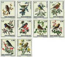 70053 MNH SAN MARINO 1972 AVES - Used Stamps