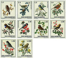 70053 MNH SAN MARINO 1972 AVES - Usati