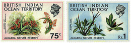 338957 MNH OCEANO INDICO BRITANICO 1971 RESERVA NATURAL DE ALDABRA - Territorio Británico Del Océano Índico