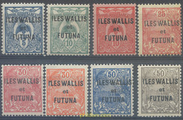 658561 HINGED WALLIS Y FUTUNA 1922 SERIE BASICA - Oblitérés