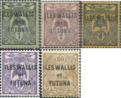 674026 HINGED WALLIS Y FUTUNA 1920 MOTIVOS VARIOS - Usados