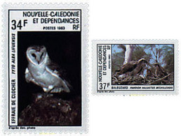 44498 MNH NUEVA CALEDONIA 1983 AVES - Gebraucht