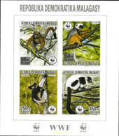 4295 MNH MADAGASCAR 1988 FAUNA DE MADAGASCAR - Chimpansees