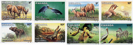 31254 MNH RUANDA 1986 PARQUE DE AKAGERA - 1980-1989