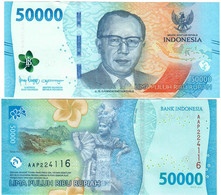 Indonesia 50000 Rupiah 2022 UNC - Indonésie