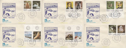 550235 MNH ARGENTINA 1986 BASES ANTARTICAS ARGENTINAS Y FAUNA - Oblitérés