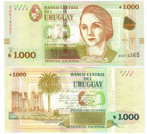 Uruguay 1000 Pesos 2015 UNC - Uruguay