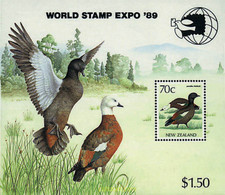 44686 MNH NUEVA ZELANDA 1989 EXPO 89. EXPOSICION UNIVERSAL DE WASHINGTON - Errors, Freaks & Oddities (EFO)