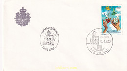 397189 MNH SAN MARINO 1982 800 ANIVERSARIO DEL NACIMIENTO DE SAN FRANCISCO DE ASIS - Used Stamps