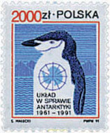 61740 MNH POLONIA 1991 30 ANIVERSARIO DEL TRATADO DE LA ANTARTIDA - Sin Clasificación