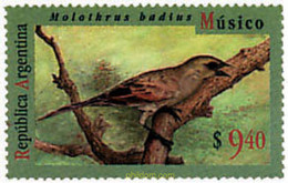 32868 MNH ARGENTINA 1995 PAJARO CANTOR - Gebraucht