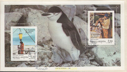 398652 MNH ARGENTINA 1987 25 ANIVERSARIO DEL TRATADO DE LA ANTARTIDA - Gebruikt