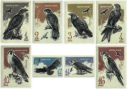 63101 MNH UNION SOVIETICA 1965 AVES DE PRESA - Collections