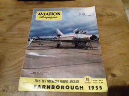 40/ AVIATION MAGAZINE N° 150 1955 MARCEL DASSAULT SUPER MYSTERE IV B I / AVION HELICOTERE ECT - Aviación