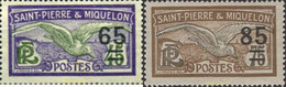 647197 HINGED SAN PEDRO Y MIQUELON 1924 MOTIVOS VARIOS - Used Stamps