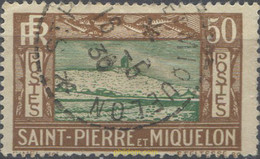 659490 USED SAN PEDRO Y MIQUELON 1932 MOTIVOS VARIOS - Gebraucht