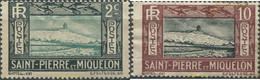 676498 HINGED SAN PEDRO Y MIQUELON 1932 MOTIVOS VARIOS - Usati