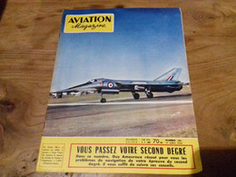 40/ AVIATION MAGAZINE N° 181 1956  AISA AVD 12 / TECHNIQUES NOUVELLES ECT - Aviazione